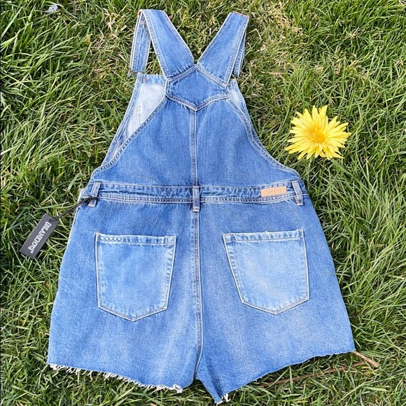 🌺 BLANK-NYC; BNWT Denim Kingpin Shortall; Sz. W32 - Picture 9 of 16